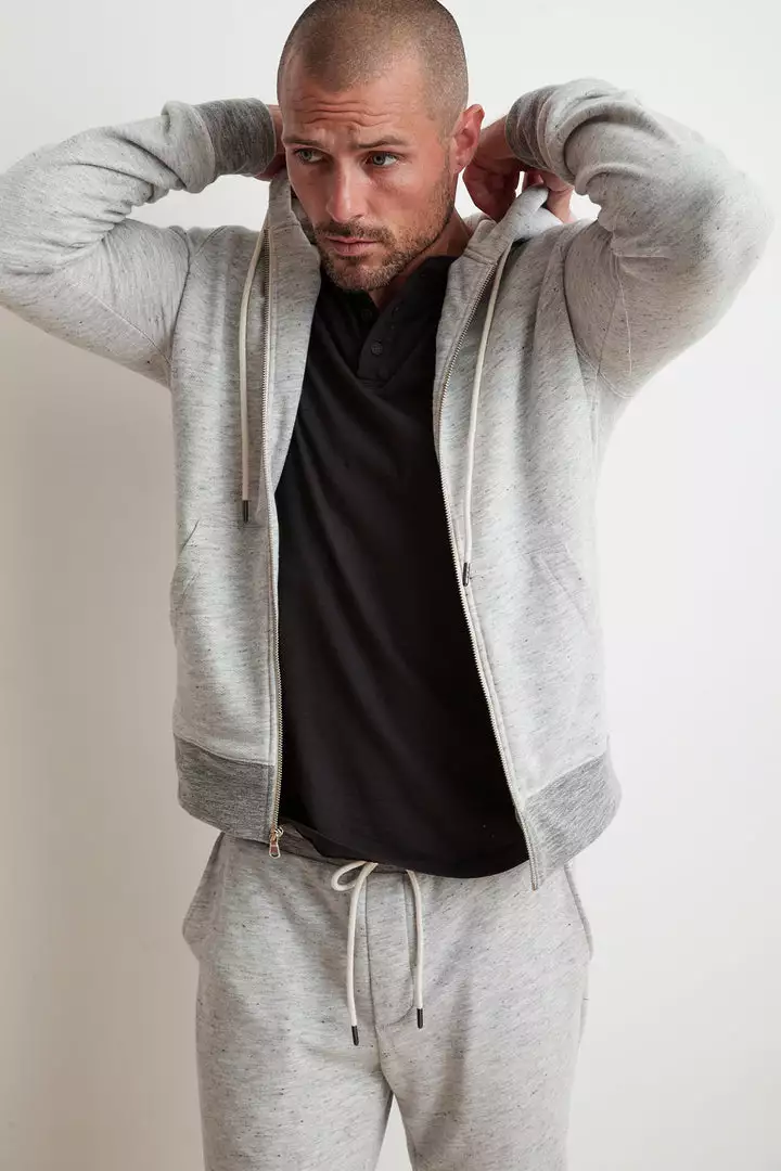 Velvet By Graham & Spencer THOMAS FRENCH TERRY ZIP UP HOODIE 4 Velvet By Graham & Spencer THOMAS FRENCH TERRY ZIP UP HOODIE