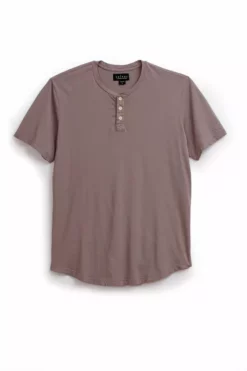 Velvet By Graham & Spencer FULTON SHORT SLEEVE HENLEY