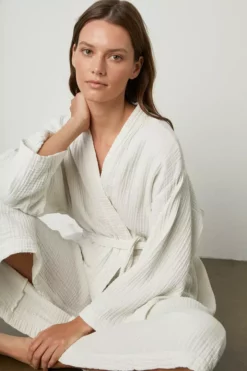 Jenny Graham Home COTTON GAUZE ROBE