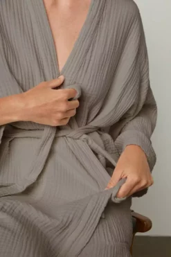 Jenny Graham Home COTTON GAUZE ROBE