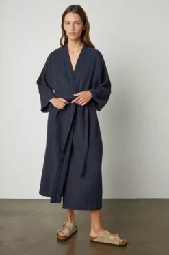 Jenny Graham Home COTTON GAUZE ROBE