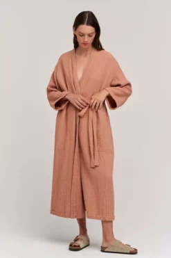 Jenny Graham Home COTTON GAUZE ROBE