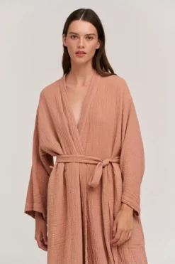 Jenny Graham Home COTTON GAUZE ROBE