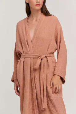 Jenny Graham Home COTTON GAUZE ROBE