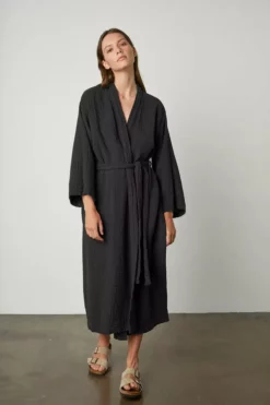 Jenny Graham Home COTTON GAUZE ROBE