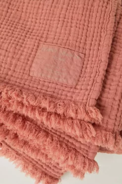 Jenny Graham Home COTTON GAUZE THROW 17 Jenny Graham Home COTTON GAUZE THROW