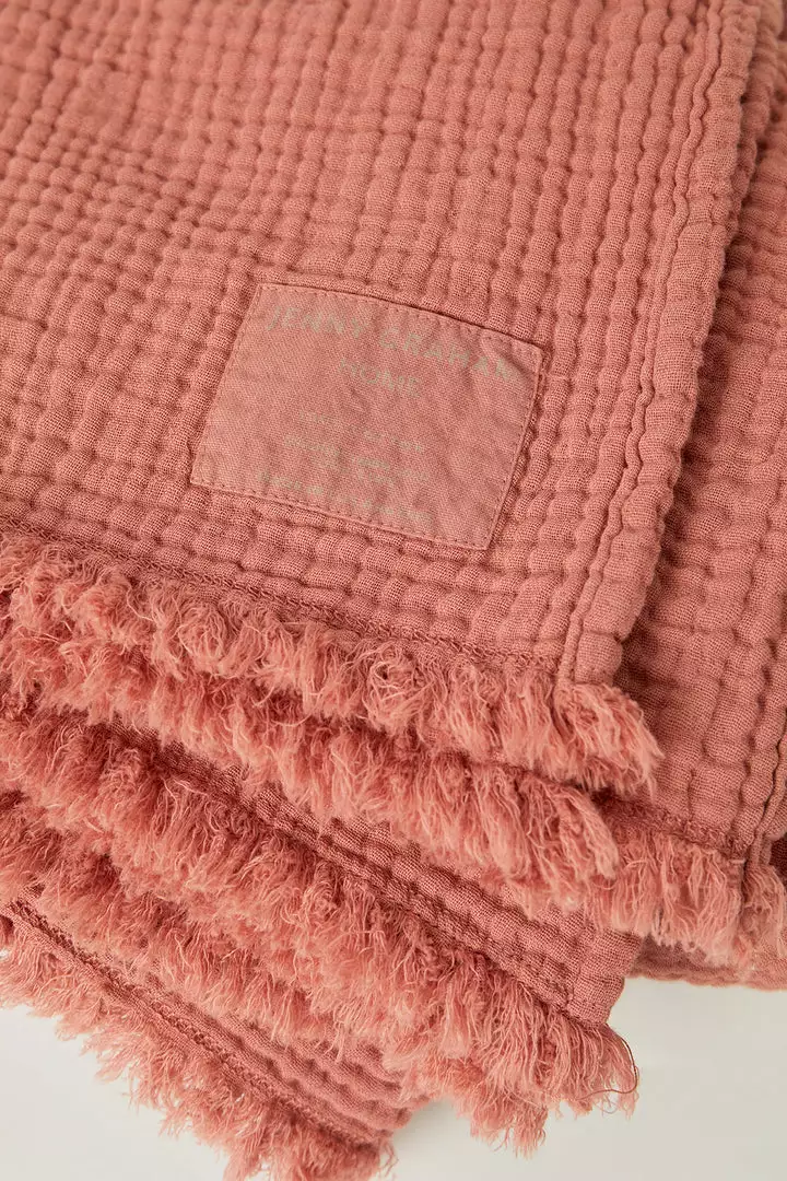 Jenny Graham Home COTTON GAUZE THROW 5 Jenny Graham Home COTTON GAUZE THROW