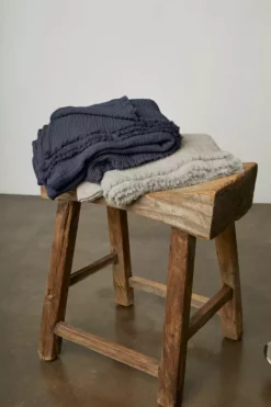 Jenny Graham Home COTTON GAUZE THROW 15 Jenny Graham Home COTTON GAUZE THROW