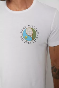 Velvet By Graham & Spencer PARK CREW NECK GRAPHIC TEE Mens