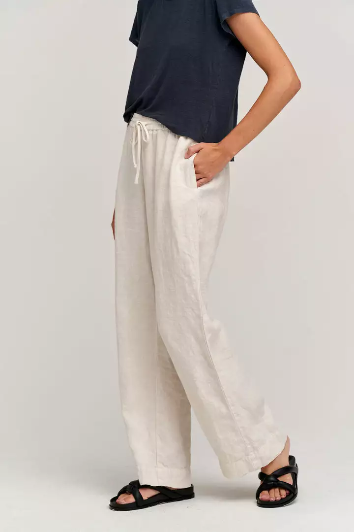 Velvet By Graham & Spencer GWYNETH HEAVY LINEN PANT 2 Velvet By Graham & Spencer GWYNETH HEAVY LINEN PANT