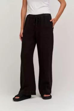 Velvet By Graham & Spencer GWYNETH HEAVY LINEN PANT 11 Velvet By Graham & Spencer GWYNETH HEAVY LINEN PANT