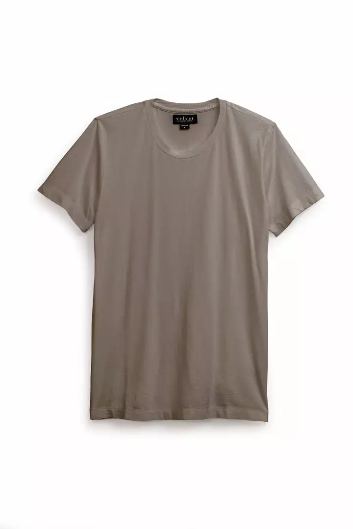 Velvet By Graham & Spencer HOWARD WHISPER CLASSIC CREW NECK TEE Mens 15 Velvet By Graham & Spencer HOWARD WHISPER CLASSIC CREW NECK TEE Mens