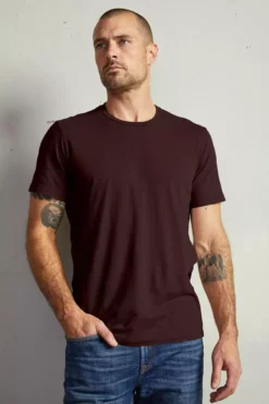 Velvet By Graham & Spencer HOWARD WHISPER CLASSIC CREW NECK TEE