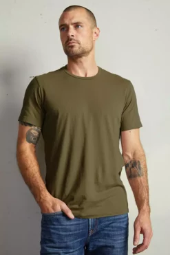 Velvet By Graham & Spencer HOWARD WHISPER CLASSIC CREW NECK TEE