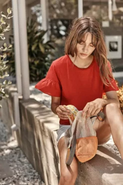 MINI COLORBLOCK MESH BAG BY EPICE