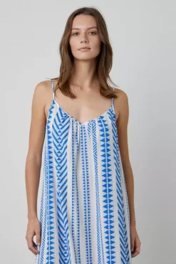 Velvet By Graham & Spencer DINAE JACQUARD MAXI DRESS Womens