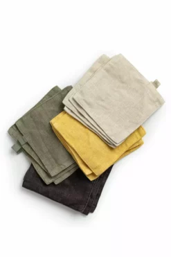 Jenny Graham Home LINEN COASTERS (SET OF 4)