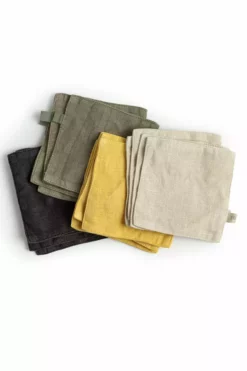 Jenny Graham Home LINEN COASTERS (SET OF 4)