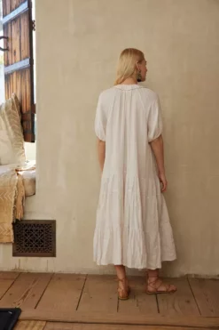 Velvet By Graham & Spencer KARINA LINEN MAXI DRESS