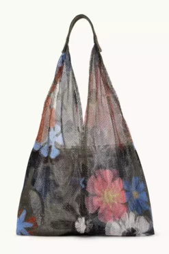 LARGE FLORAL PRINT MESH TOTE BY EPICE Womens