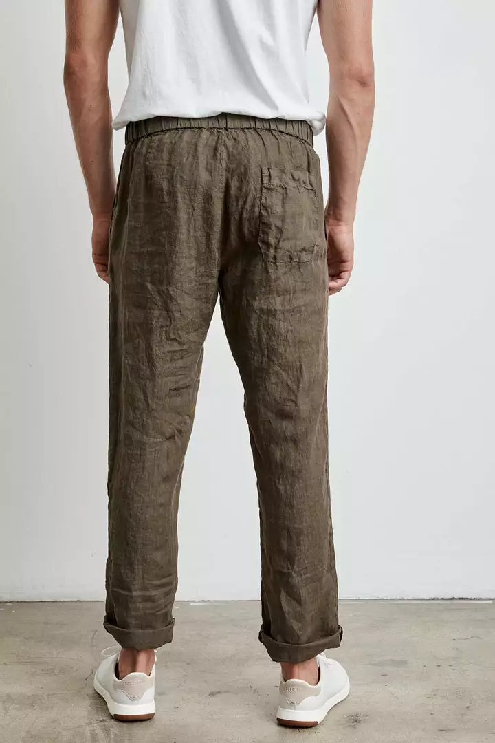 Velvet By Graham & Spencer Mens ISMAEL LINEN PANT 4 Velvet By Graham & Spencer Mens ISMAEL LINEN PANT