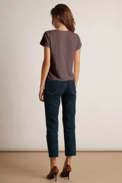 Velvet By Graham & Spencer KAROLINA HI RISE STRAIGHT LEG CUT OFF JEANS Womens 15 Velvet By Graham & Spencer KAROLINA HI RISE STRAIGHT LEG CUT OFF JEANS Womens