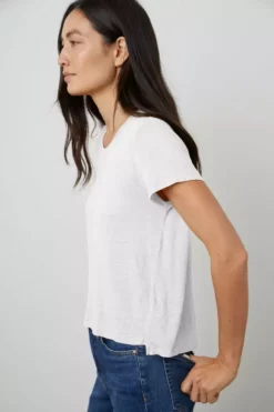 Velvet By Graham & Spencer CASEY CREW NECK TEE 16 Velvet By Graham & Spencer CASEY CREW NECK TEE