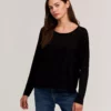 Velvet By Graham & Spencer Womens FIONA POCKET TEE