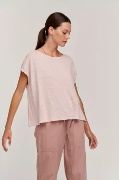 Velvet By Graham & Spencer HUDSON CREW NECK TEE Womens 16 Velvet By Graham & Spencer HUDSON CREW NECK TEE Womens