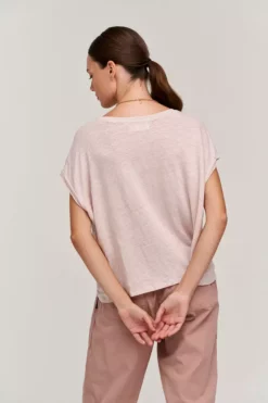 Velvet By Graham & Spencer HUDSON CREW NECK TEE Womens 17 Velvet By Graham & Spencer HUDSON CREW NECK TEE Womens