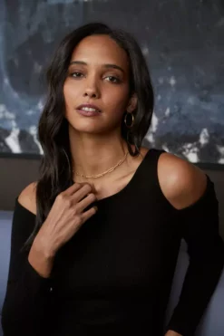 Velvet By Graham & Spencer Womens LINNIE CUT-OUT DRESS