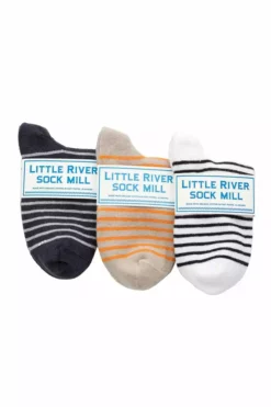 Velvet By Graham & Spencer STRIPED BOOTIE SOCK BY LITTLE RIVER SOCK MILL Accessories 25 Velvet By Graham & Spencer STRIPED BOOTIE SOCK BY LITTLE RIVER SOCK MILL Accessories