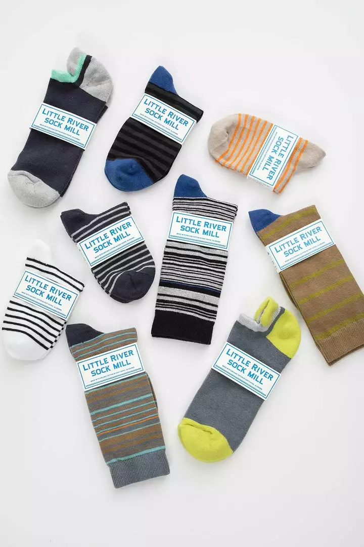 CUSHIONED NO SHOW SOCK BY LITTLE RIVER SOCK MILL 8 CUSHIONED NO SHOW SOCK BY LITTLE RIVER SOCK MILL