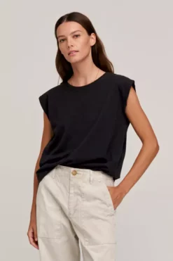 Velvet By Graham & Spencer CARI MUSCLE TANK Womens 10 Velvet By Graham & Spencer CARI MUSCLE TANK Womens