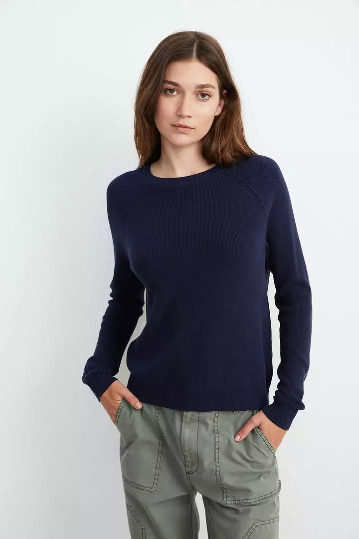 Velvet By Graham & Spencer FINLEY CREW NECK SWEATER Womens 1 Velvet By Graham & Spencer FINLEY CREW NECK SWEATER Womens
