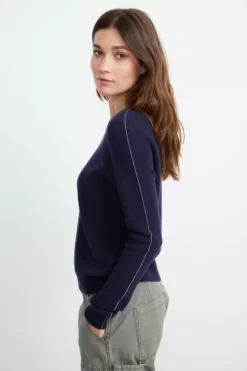 Velvet By Graham & Spencer FINLEY CREW NECK SWEATER Womens 7 Velvet By Graham & Spencer FINLEY CREW NECK SWEATER Womens