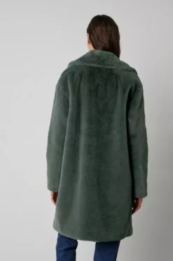 Velvet By Graham & Spencer Womens EVALYN LUX FAUX FUR COAT 17 Velvet By Graham & Spencer Womens EVALYN LUX FAUX FUR COAT