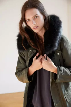 Velvet By Graham & Spencer TIFFANY LUX FUR LINED PARKA