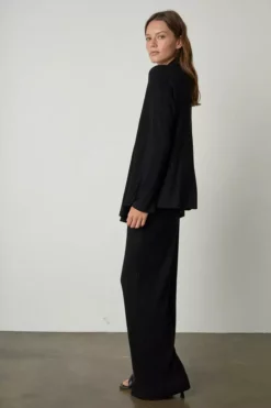 Velvet By Graham & Spencer Womens YASMIN OPEN FRONT CARDIGAN