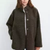 Velvet By Graham & Spencer ALBANY REVERSIBLE LUX SHERPA COAT