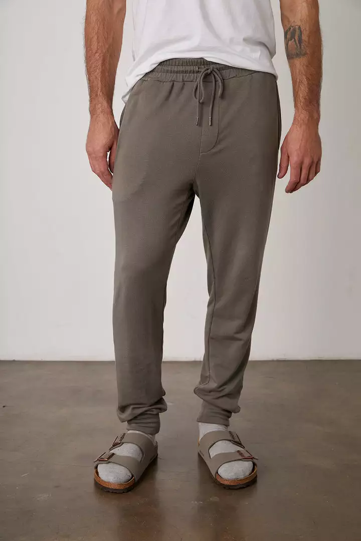 Velvet By Graham & Spencer Mens CROSBY LUXE FLEECE JOGGER 7 Velvet By Graham & Spencer Mens CROSBY LUXE FLEECE JOGGER