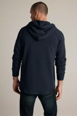Velvet By Graham & Spencer Mens EVERT LUXE FLEECE PULLOVER HOODIE