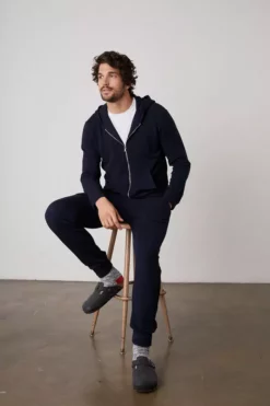 Velvet By Graham & Spencer Mens CROSBY LUXE FLEECE JOGGER 41 Velvet By Graham & Spencer Mens CROSBY LUXE FLEECE JOGGER