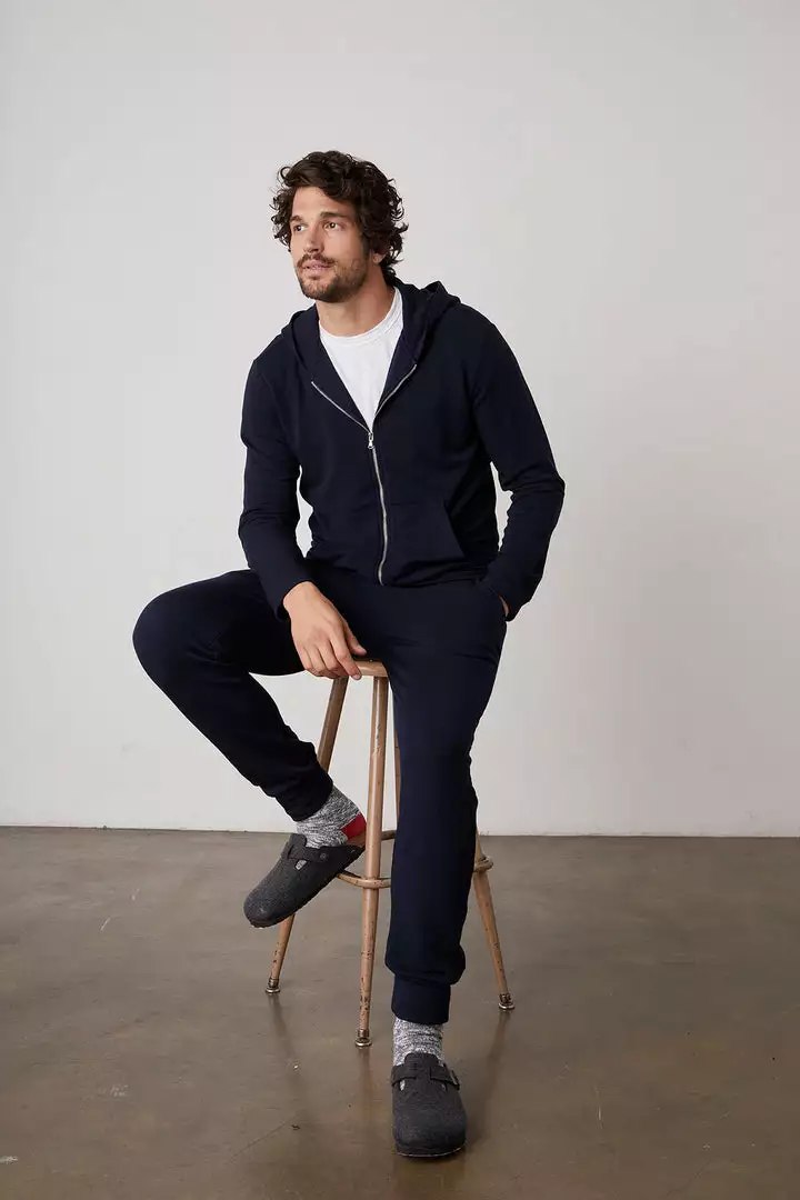 Velvet By Graham & Spencer Mens CROSBY LUXE FLEECE JOGGER 20 Velvet By Graham & Spencer Mens CROSBY LUXE FLEECE JOGGER