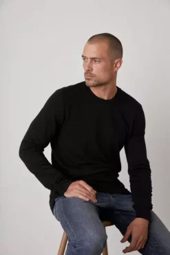 Velvet By Graham & Spencer Mens SOREN LUXE FLEECE PULLOVER