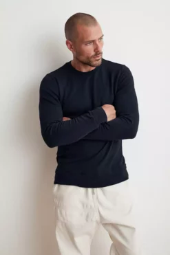 Velvet By Graham & Spencer Mens SOREN LUXE FLEECE PULLOVER