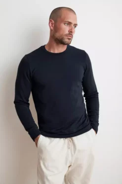 Velvet By Graham & Spencer Mens SOREN LUXE FLEECE PULLOVER