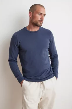 Velvet By Graham & Spencer Mens SOREN LUXE FLEECE PULLOVER