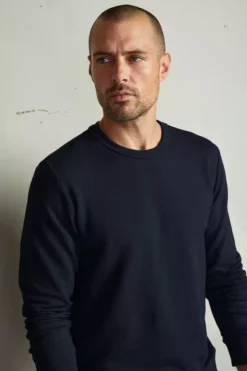 Velvet By Graham & Spencer Mens SOREN LUXE FLEECE PULLOVER