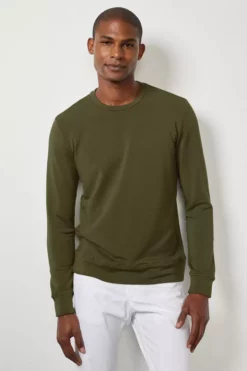 Velvet By Graham & Spencer Mens SOREN LUXE FLEECE PULLOVER